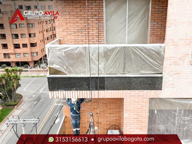 Limpieza de fachadas Bogotá