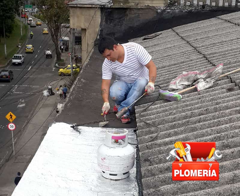 Impermeabilización de cubierta Impermeabilización de cubierta de vivienda en Bogotá