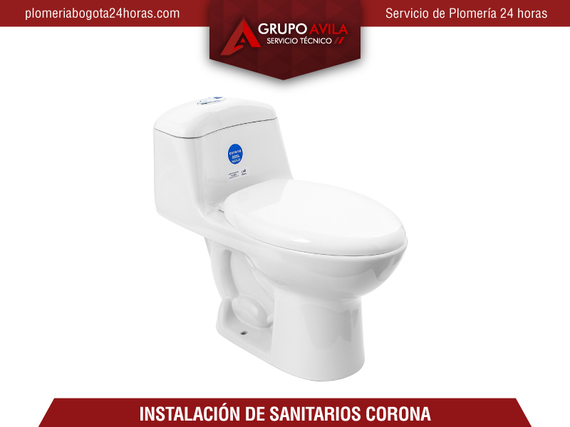  instalación de lavamanos Corona Bogotá