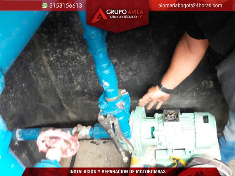 Revisión de motobomba Revisión de motobomba en Bogotá