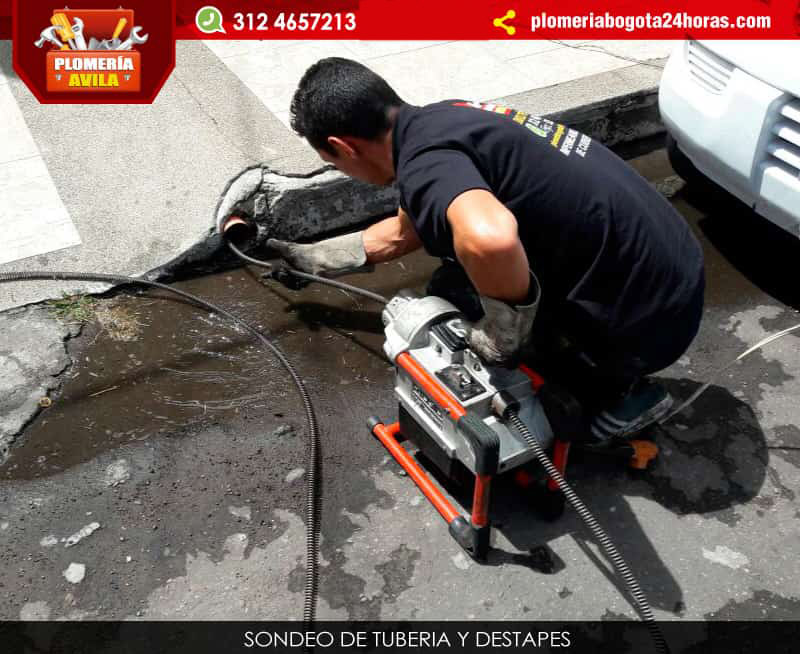 Sondeo preventivo Sondeo preventivo de tubería en Bogotá