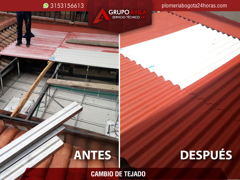  Arreglo y Reparación de tejados en  Pereira y alrededores